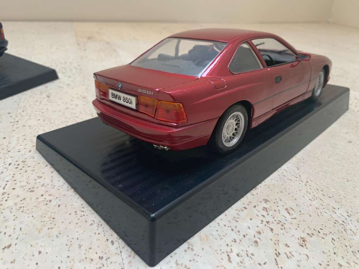 Bmw 850 8 serijos 1:18 kolekcniai modeliai diecast - nuotraukos Nr. 6