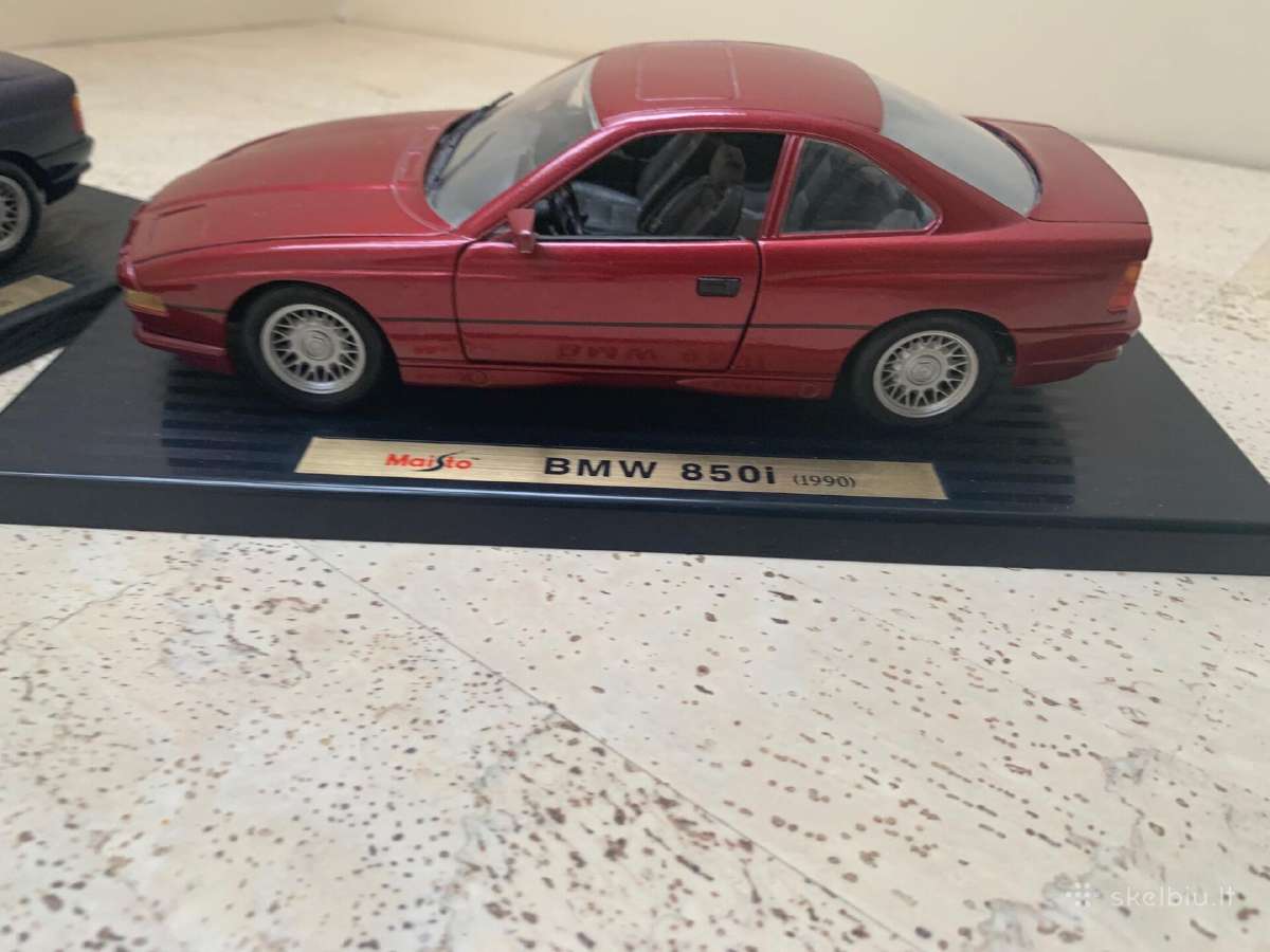 Bmw 850 8 serijos 1:18 kolekcniai modeliai diecast - nuotraukos Nr. 10