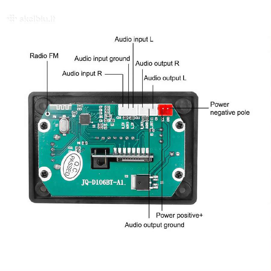 Grotuvo moduliai Usb/fm/aux/bluetooth įvairūs - nuotraukos Nr. 5