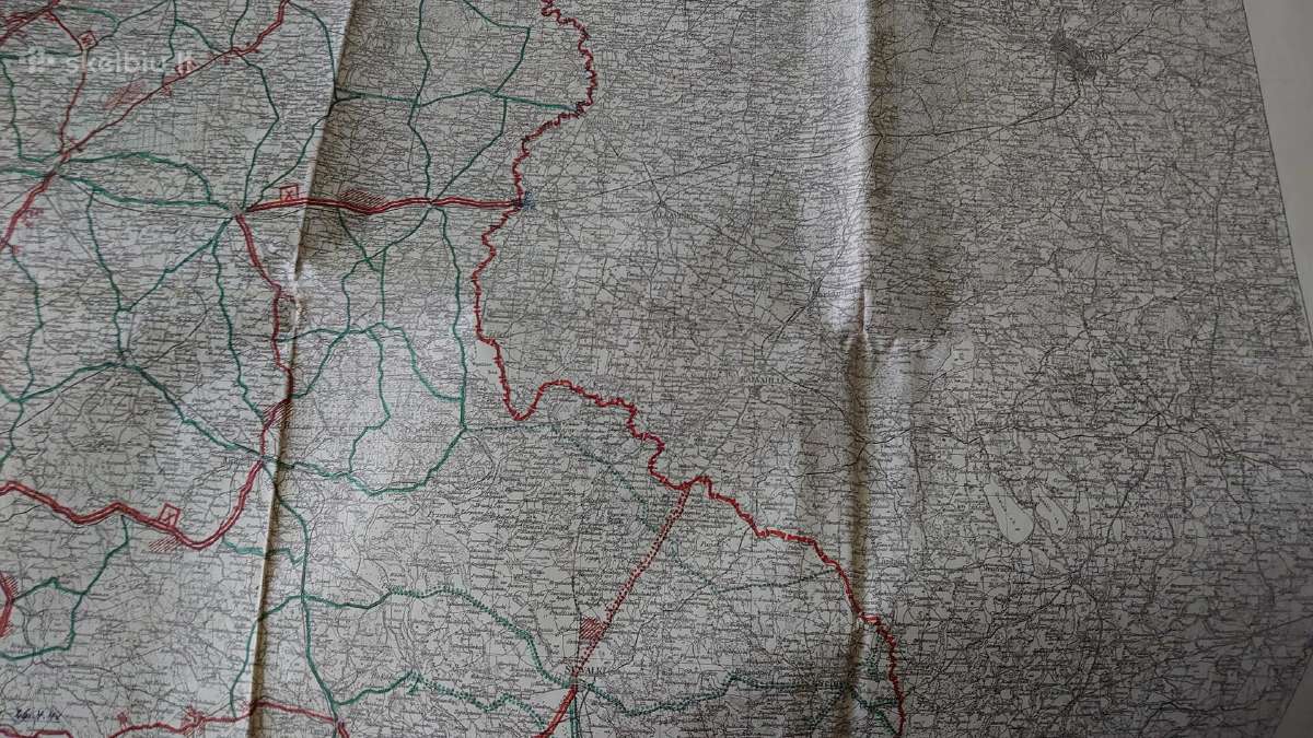 1941 m. karinis Rytų Prūsijos žemėlapis - nuotraukos Nr. 15