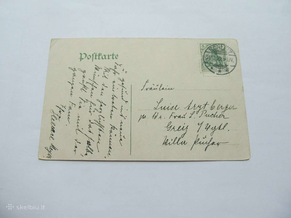 Vokiški atvirukai iki 1910 - nuotraukos Nr. 2