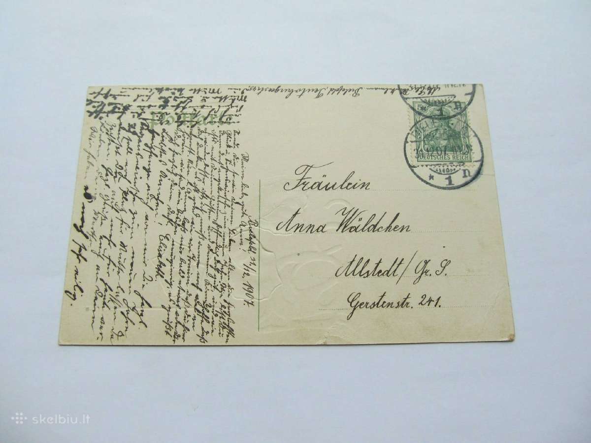 Vokiški atvirukai iki 1910 - nuotraukos Nr. 4