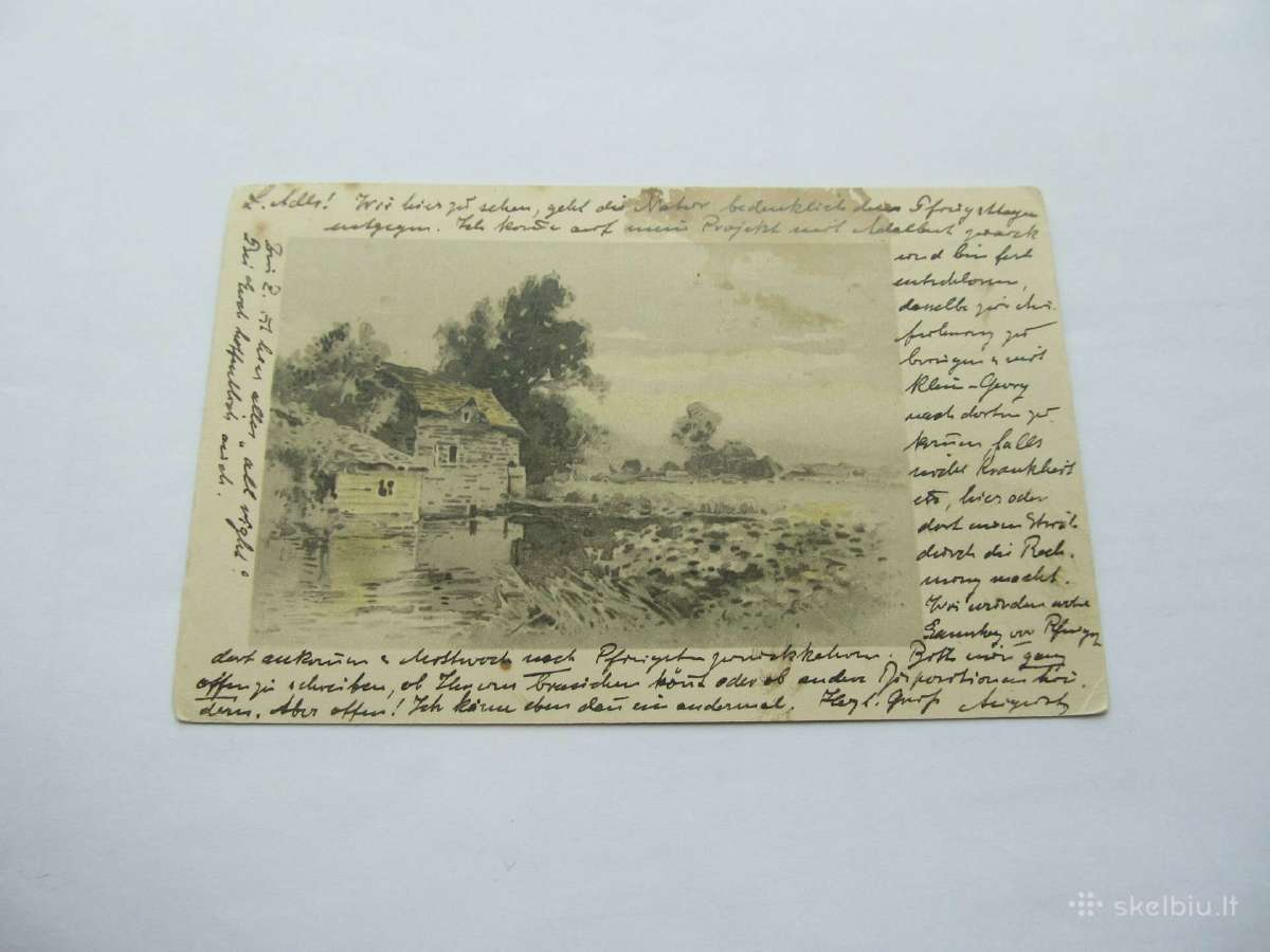 Vokiški atvirukai iki 1910 - nuotraukos Nr. 5