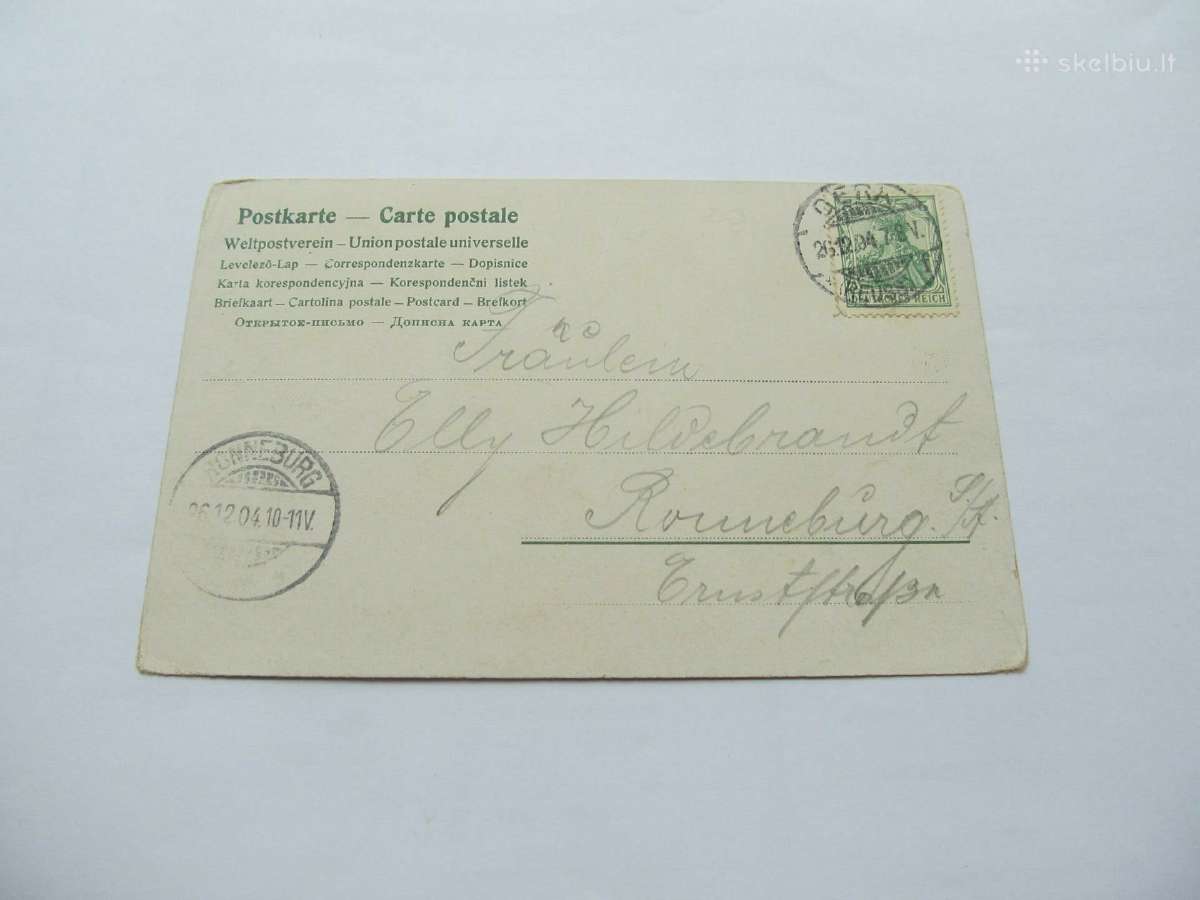 Vokiški atvirukai iki 1910 - nuotraukos Nr. 8