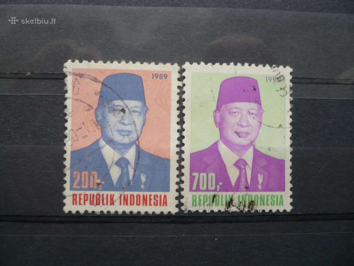 1989 - 1990 m. Prezidentas Suharto