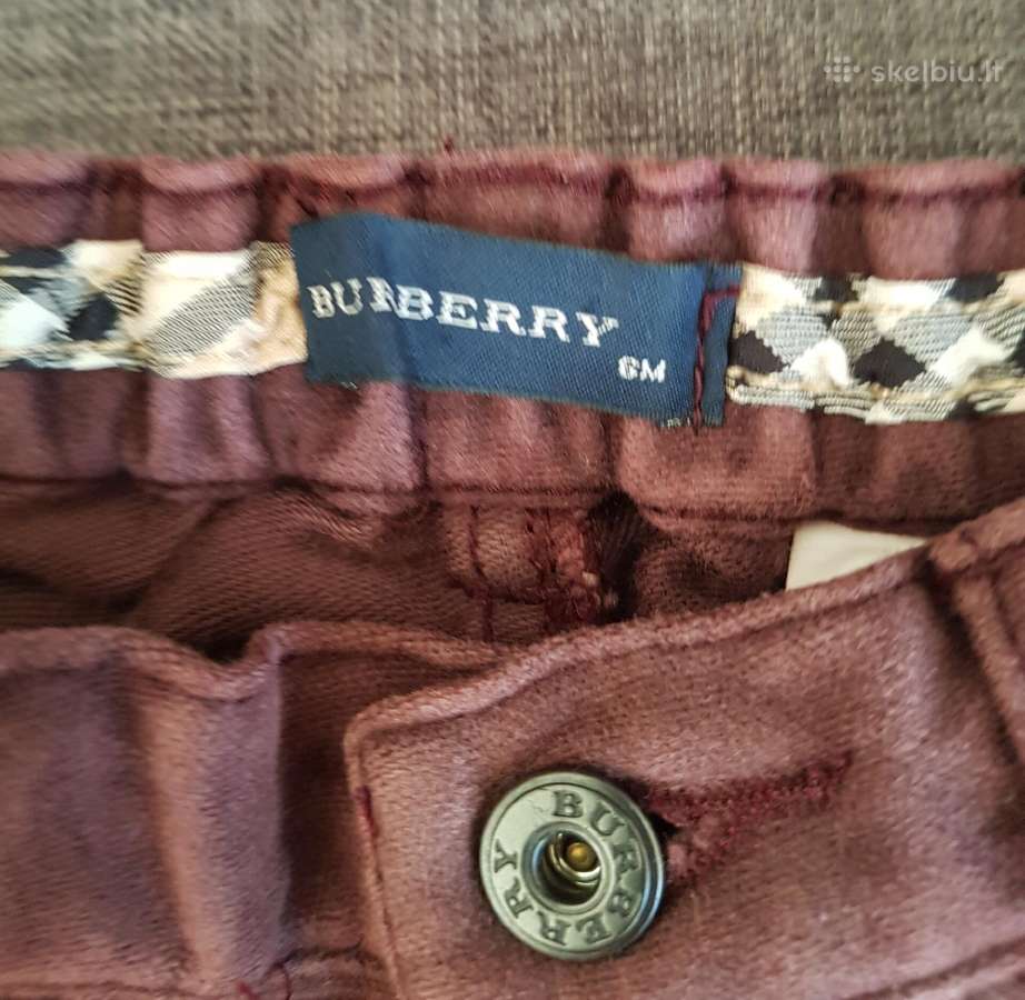 Džinsinės kelnės vaikiškos Burberry Dydis 78 - nuotraukos Nr. 3