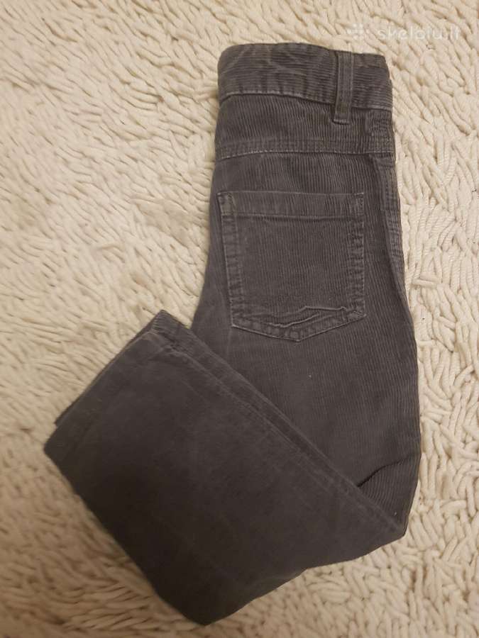 Velvetinės kelnės vaikiškos Dydis 98