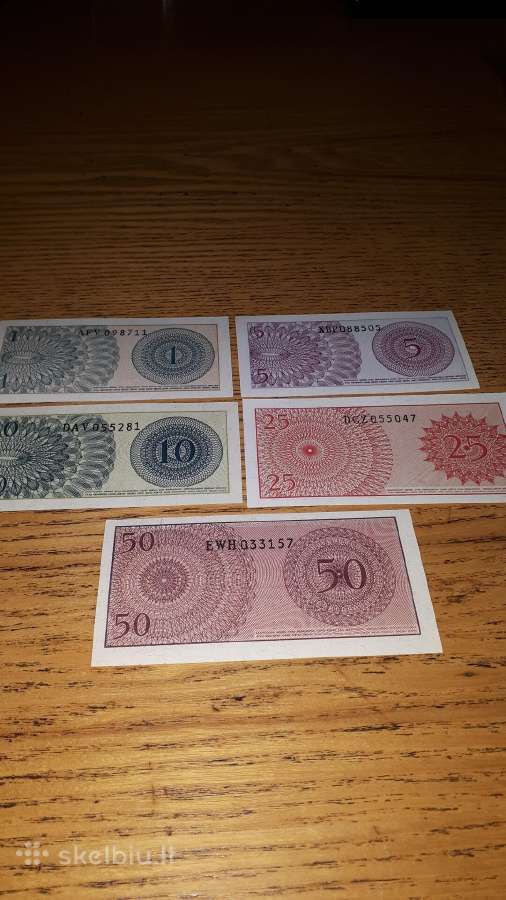 Indonezija 1-50 Senų 1964m. Unc - nuotraukos Nr. 2