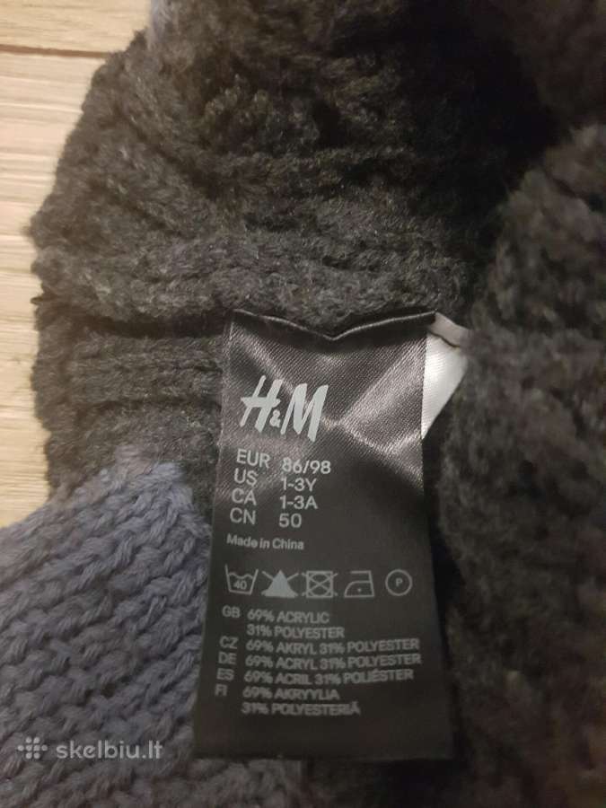 Kepurė vaikiška H&m Dydis 50 - nuotraukos Nr. 2