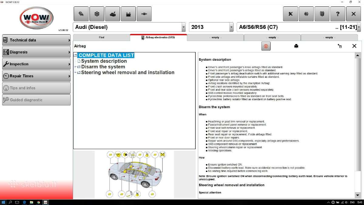 Autocom + galinga Dell Windows plansete - nuotraukos Nr. 17