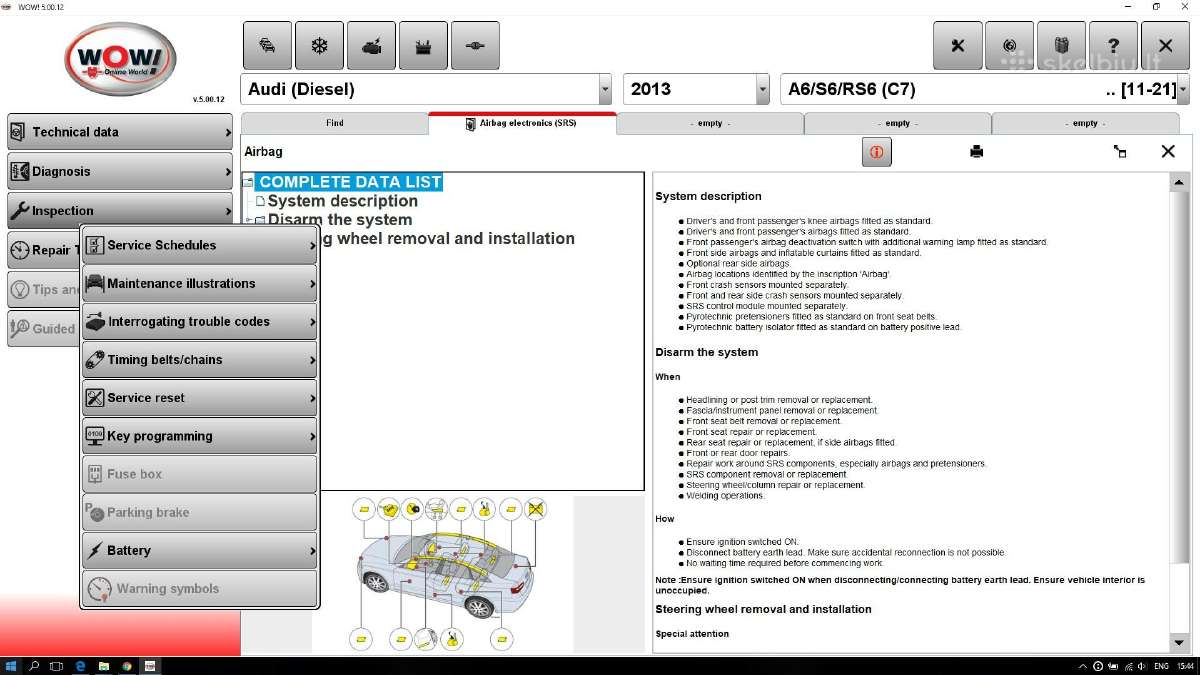 Autocom + galinga Dell Windows plansete - nuotraukos Nr. 19