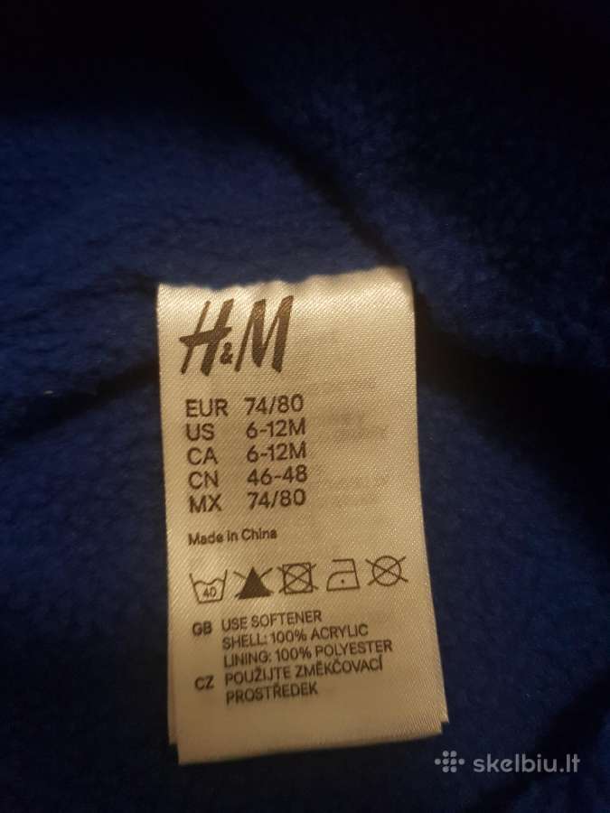 Kepurė vaikiška H&m Dydis 46-48 - nuotraukos Nr. 3