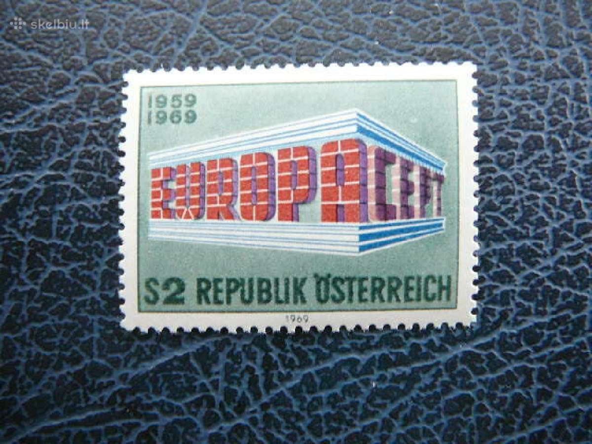 Europa Cept Austrija 1969 Mnh at1291