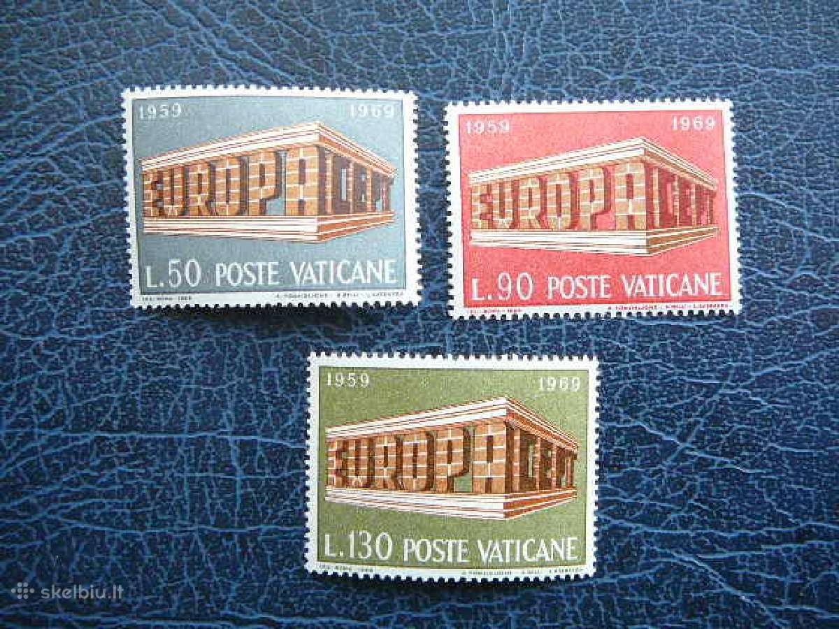 Europa Cept Vatikanas 1969 mnh vt547