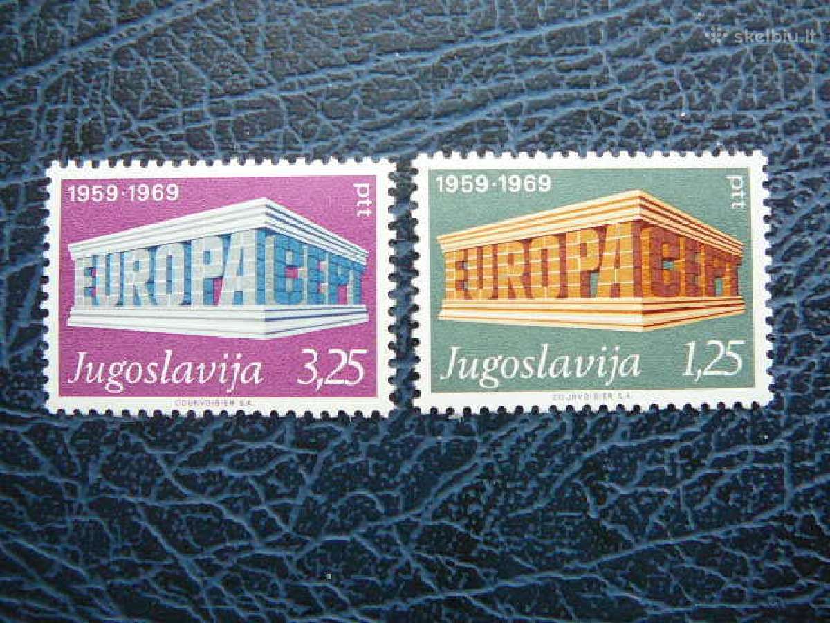 Europa Cept Jugoslavija 1969 Mnh js1361