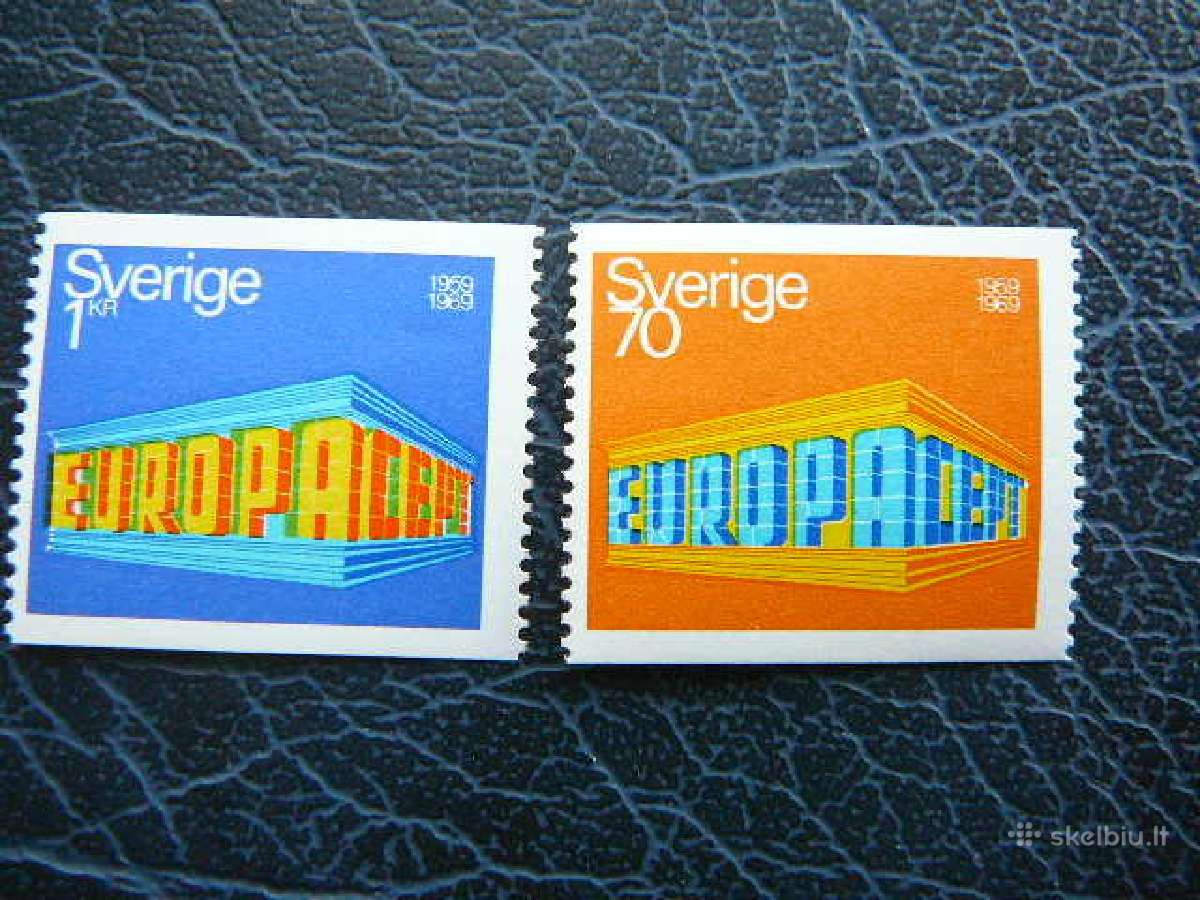 Europa Cept Svedija 1969 Mnh svd634
