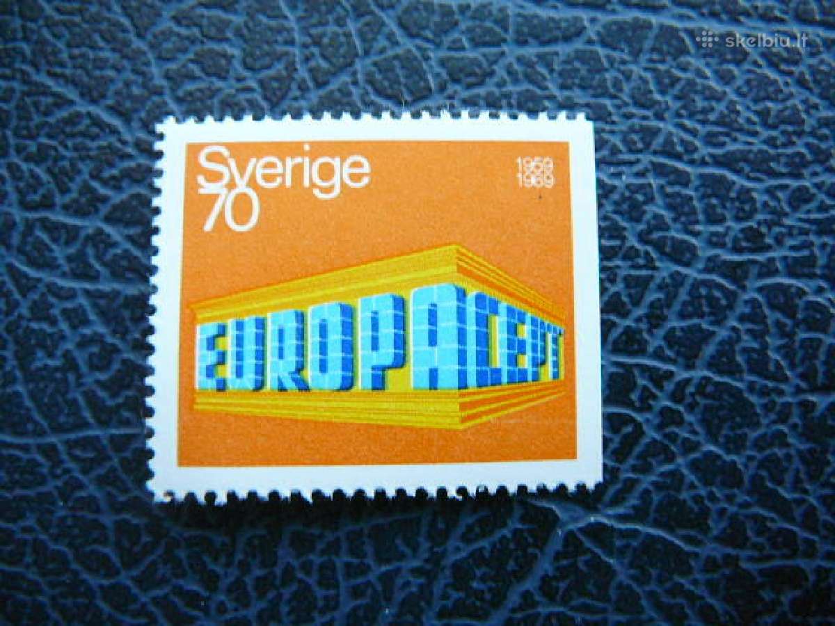 Europa Cept Svedija 1969 Mnh svd635