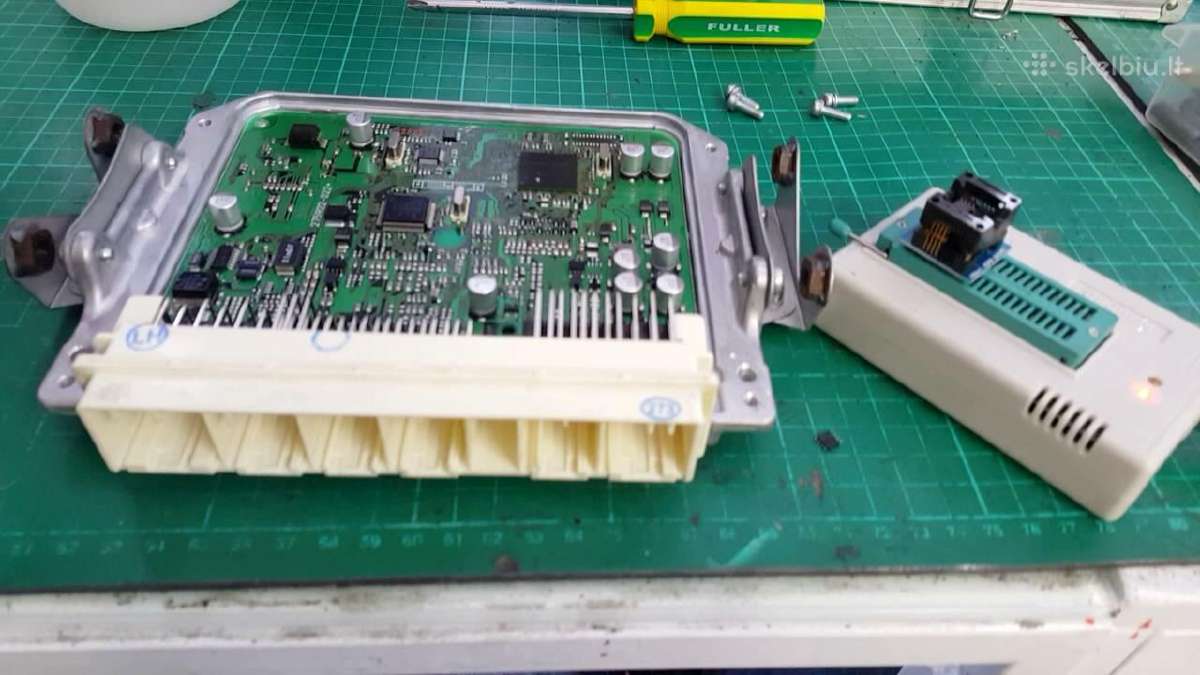 Ecu remontas programavimas Srs avariju trynimas. A13917987