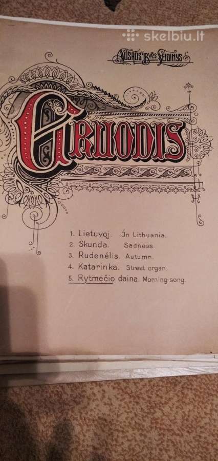 J.gruodžio natos fortepijonui
