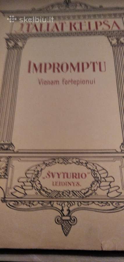 J.tallat- Kelpša Natos fortepijonui