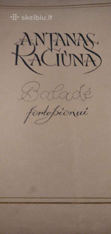 A.račiūnas natos fortepijonui