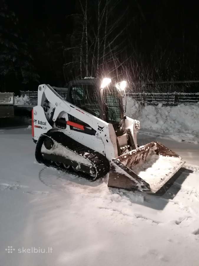 Bobcat T770 nuoma žemės darbai - nuotraukos Nr. 2