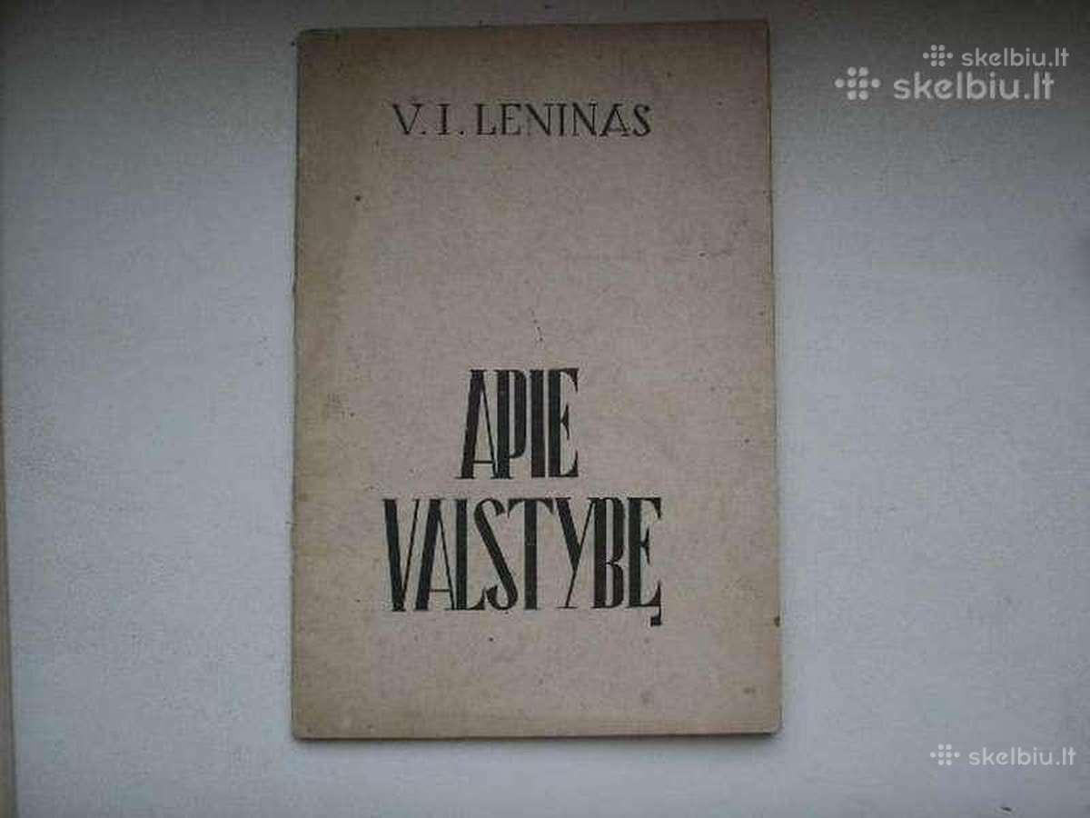 Leninas ,apie valstybe