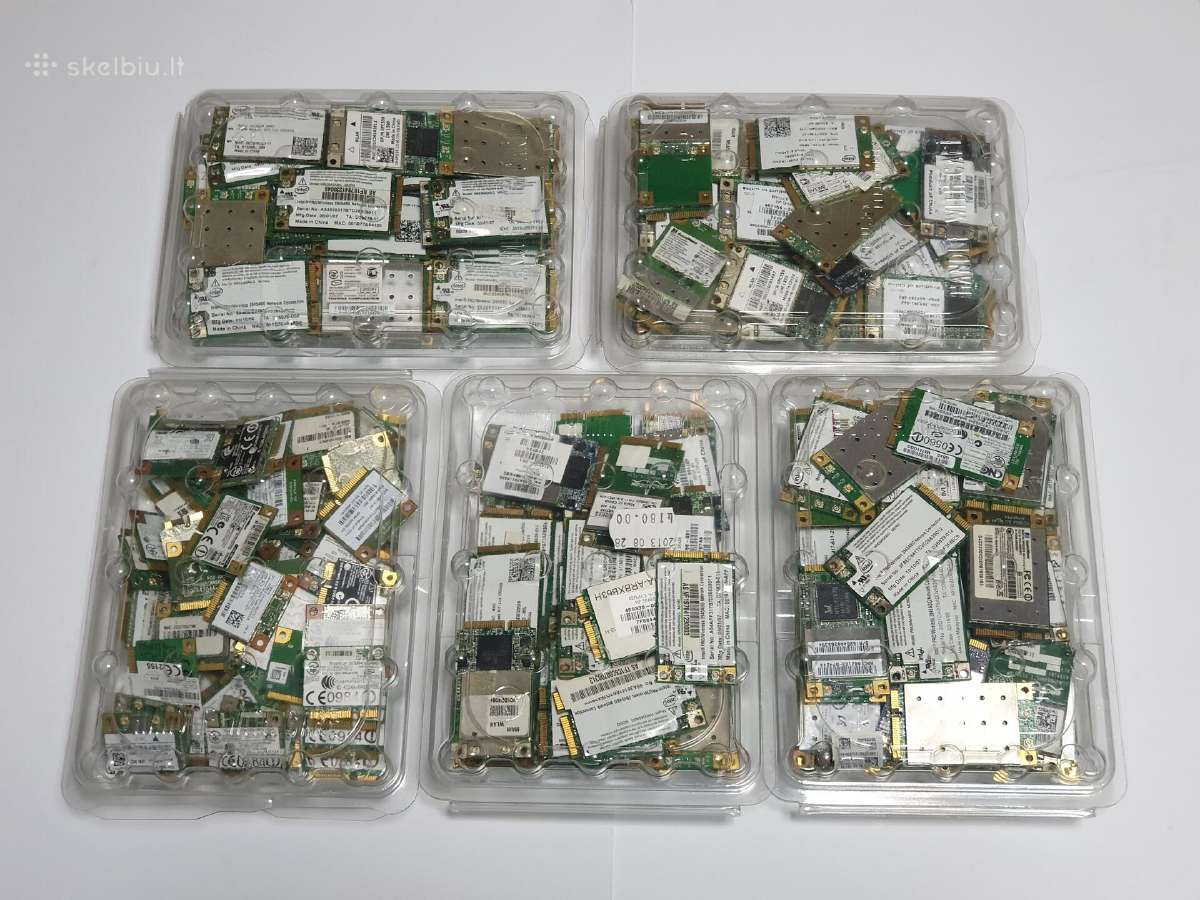 Pci ir M.2 Wlan WiFi ir Lte 4G 3g adapteriai