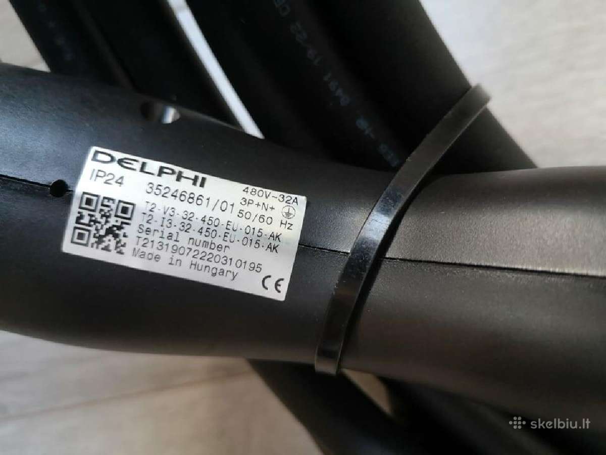 Nissan Leaf įkrovimo kabelis, laidas, pakrovėjas - nuotraukos Nr. 7