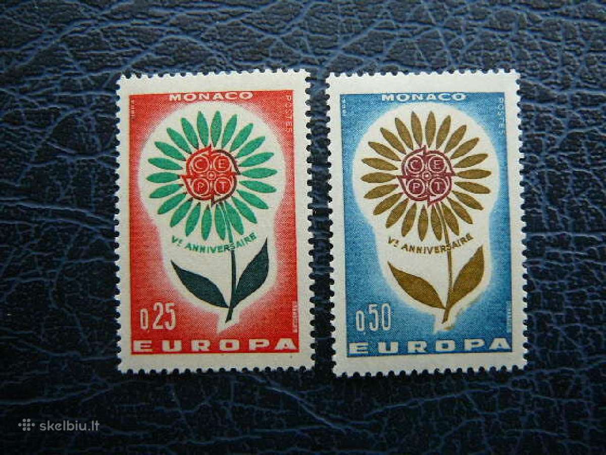 Europa Cept Monakas 1964 Mnh mo782