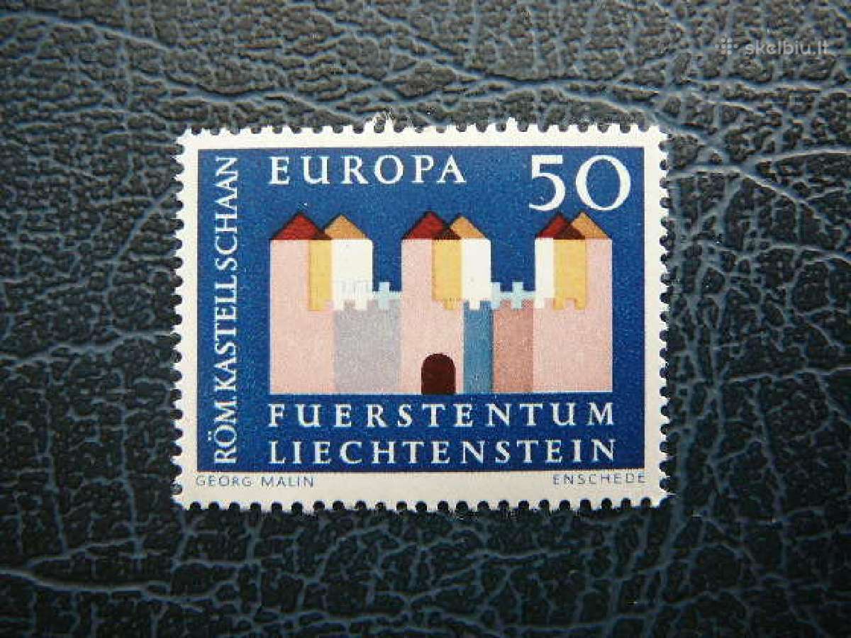 Europa Cept Lichtensteinas 1964 Mnh lc444