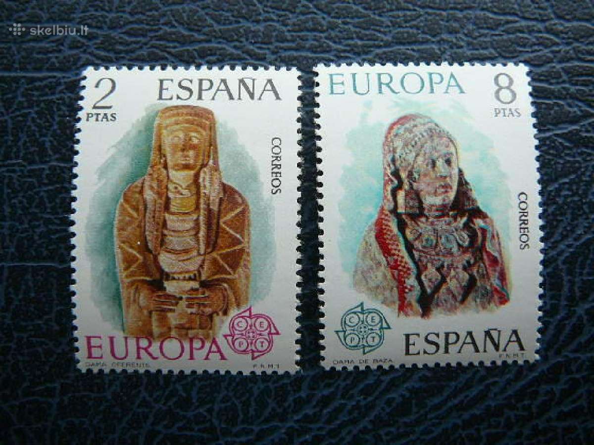 Europa Cept Ispanija 1974 Skulpturos Mnh sp2072