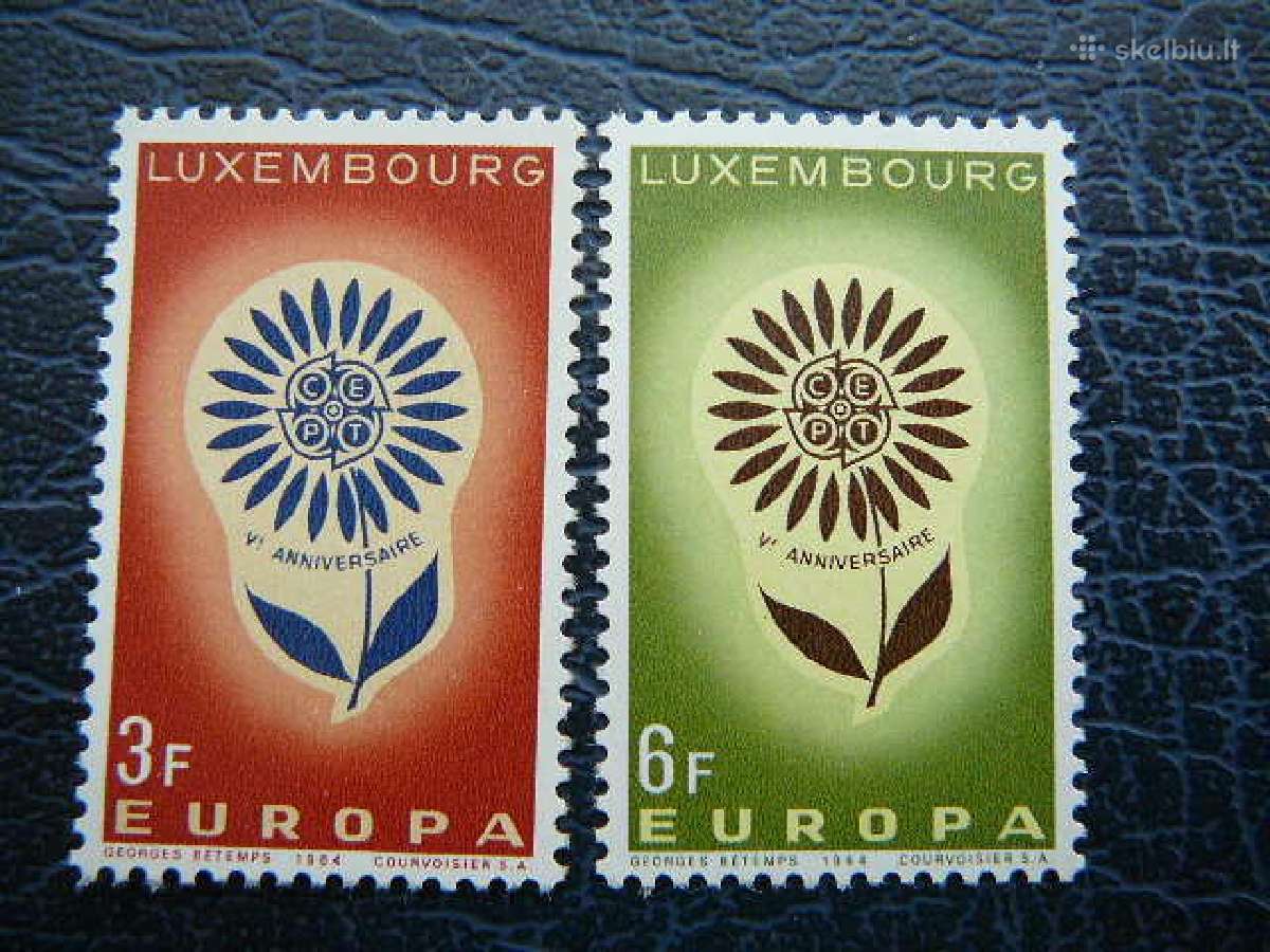 Europa Cept Liuksemburgas 1964 Mnh lkm697