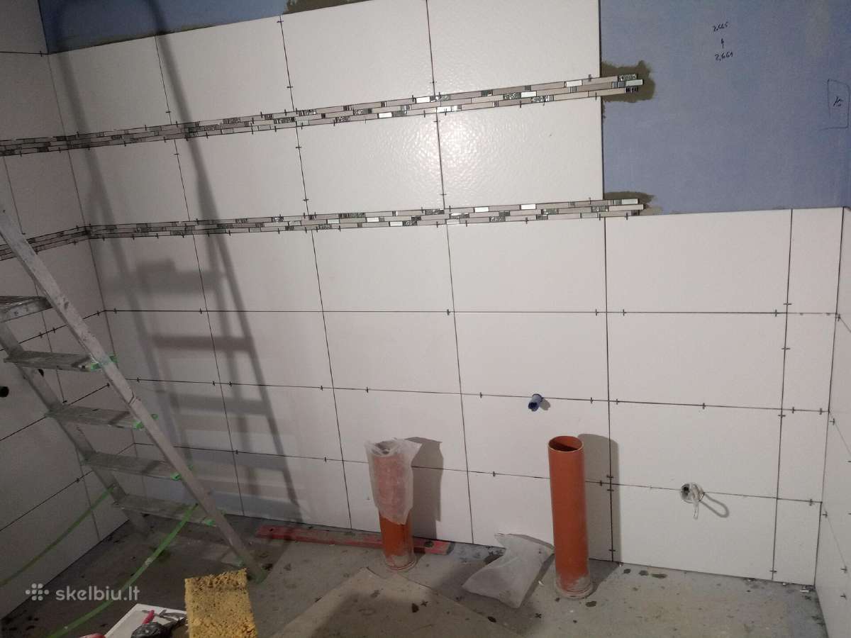 Klijuoju Plyteles, dažau,kiti apdailos darbai - nuotraukos Nr. 21