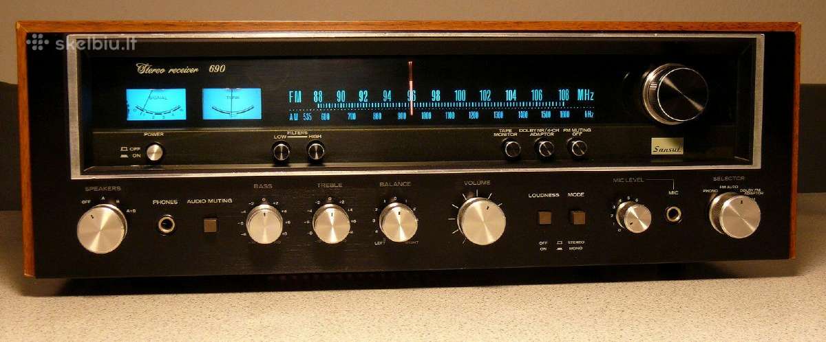 Stiprintuvas resiveris Luxman Marantz Akai Pioneer - nuotraukos Nr. 6