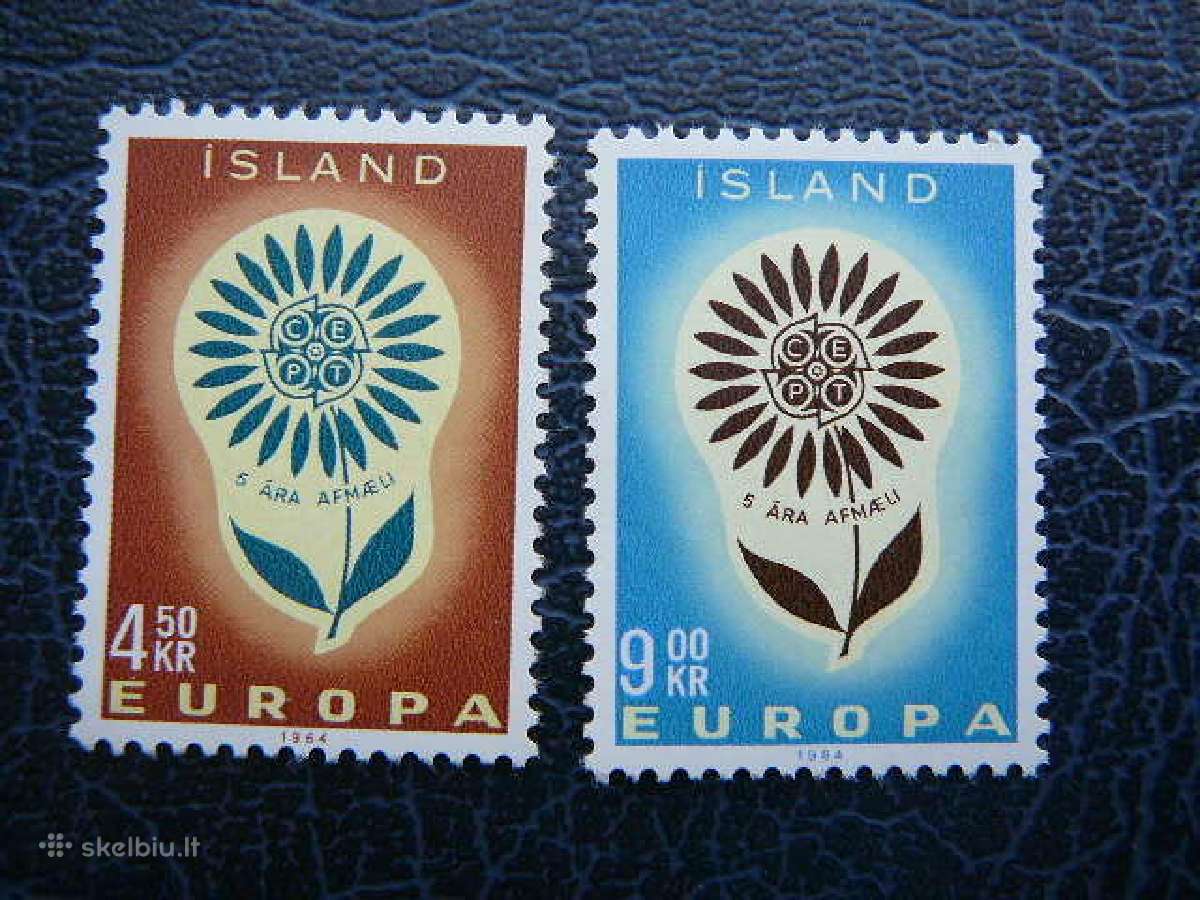 Europa Cept Islandija 1964 svarus is385