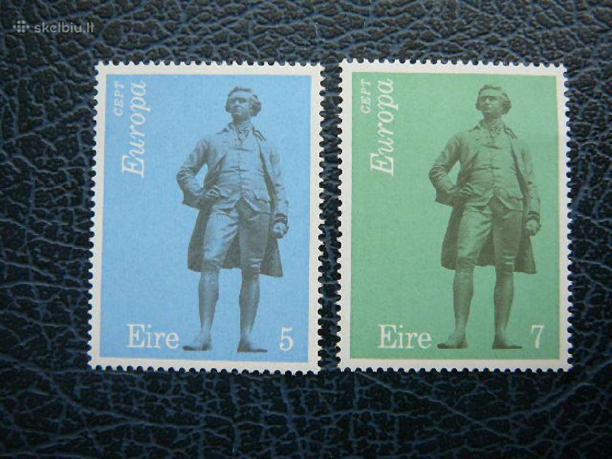 Europa Cept Airija 1974 Skulpturos Mnh il302