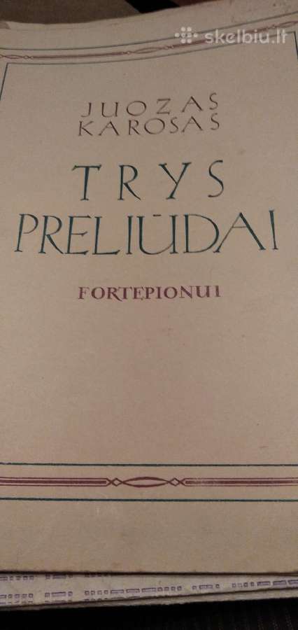 J.karosas natos fortepijonui