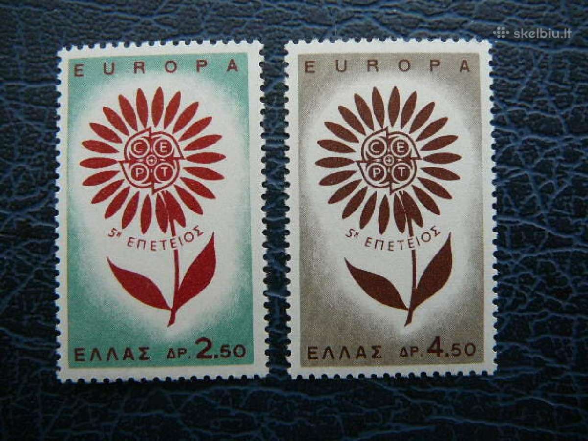 Europa Cept Graikija 1964 Mnh gr858