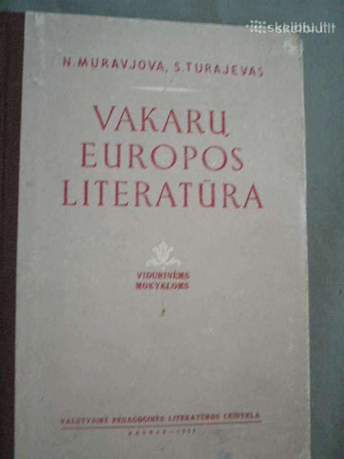 Vakaru europos literatura
