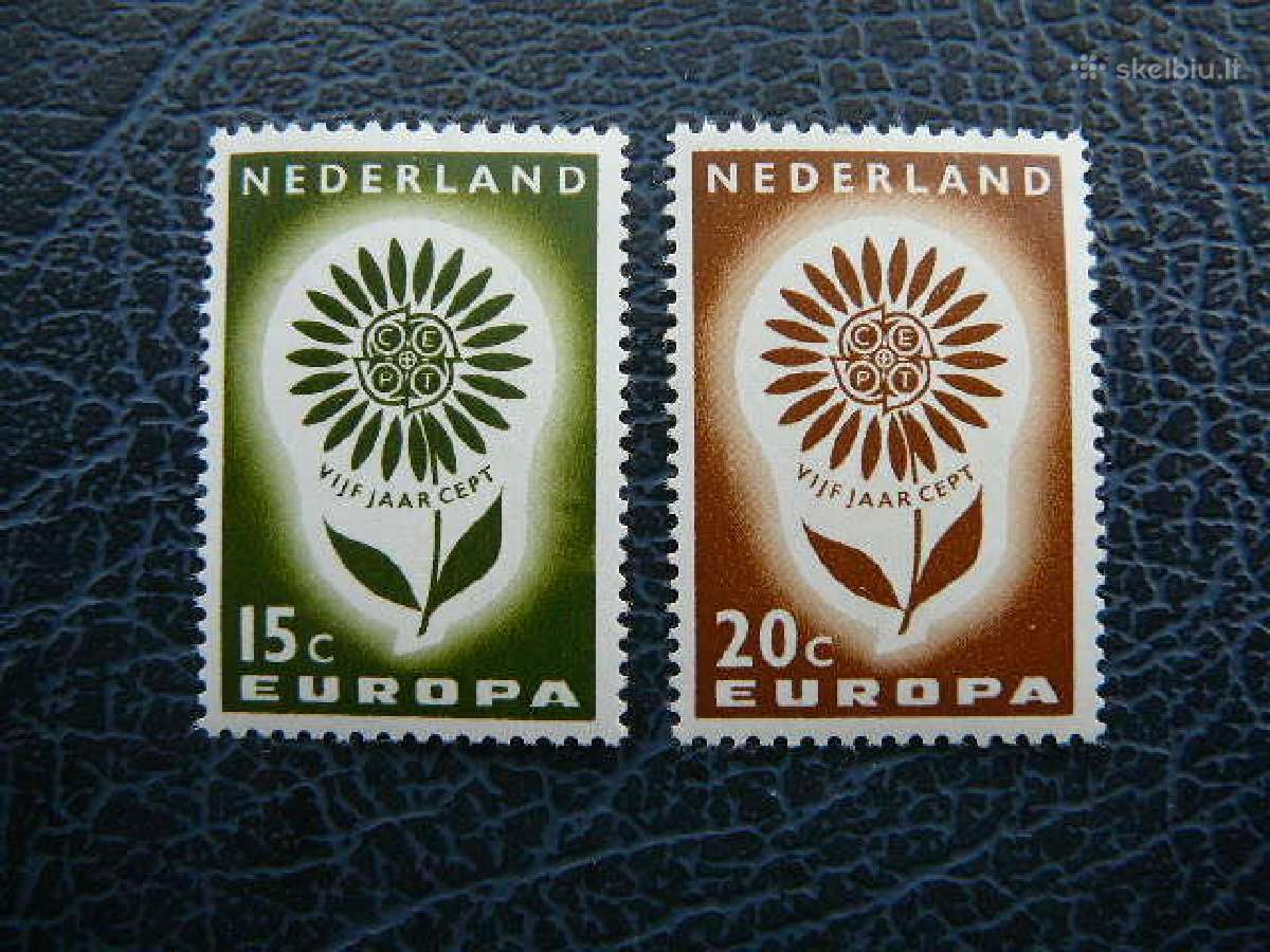 Europa Cept Nyderlandai 1964 Mnh nd827