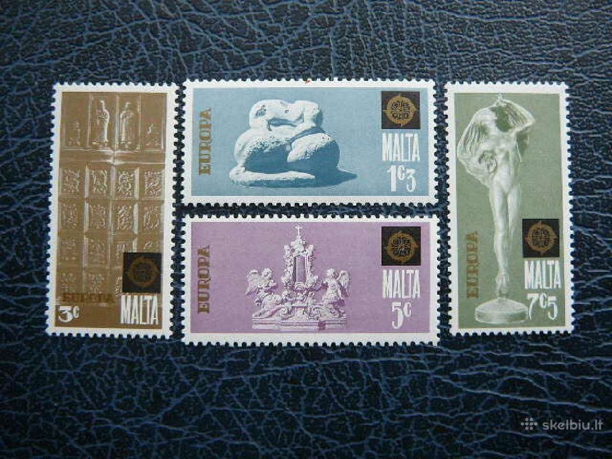Europa Cept Malta 1974 svarus mt493