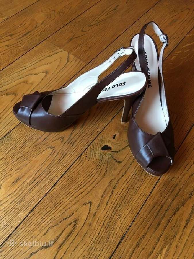 Kartą avėtos Solo Femme basutės 40to dydžio - nuotraukos Nr. 4