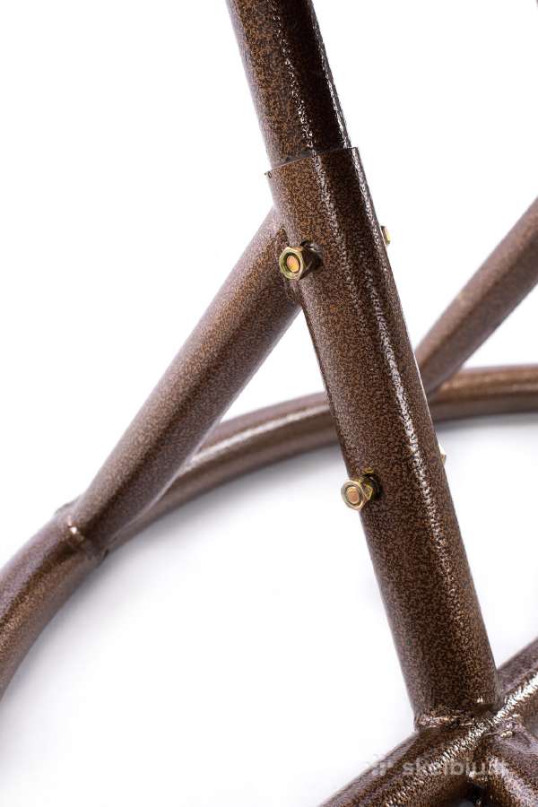 Kabantis kiaušinio formos krėslas, ant trikojo - nuotraukos Nr. 7