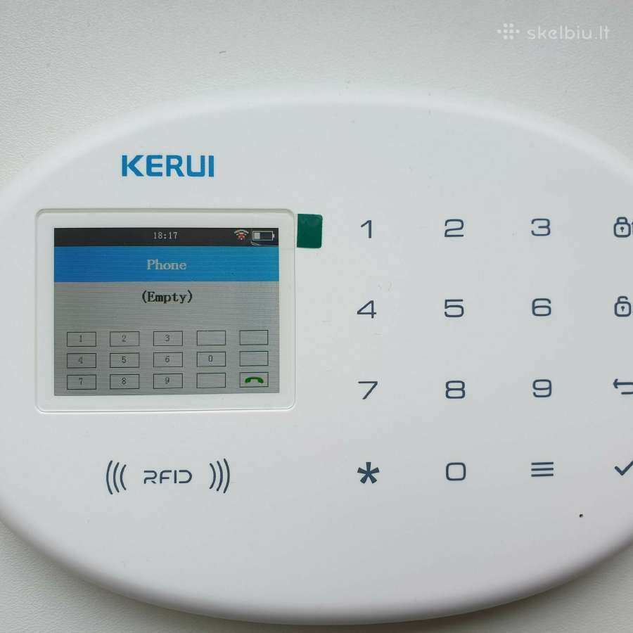 Gsm Signalizacija su LCD Ekranu ir WiFi - nuotraukos Nr. 13