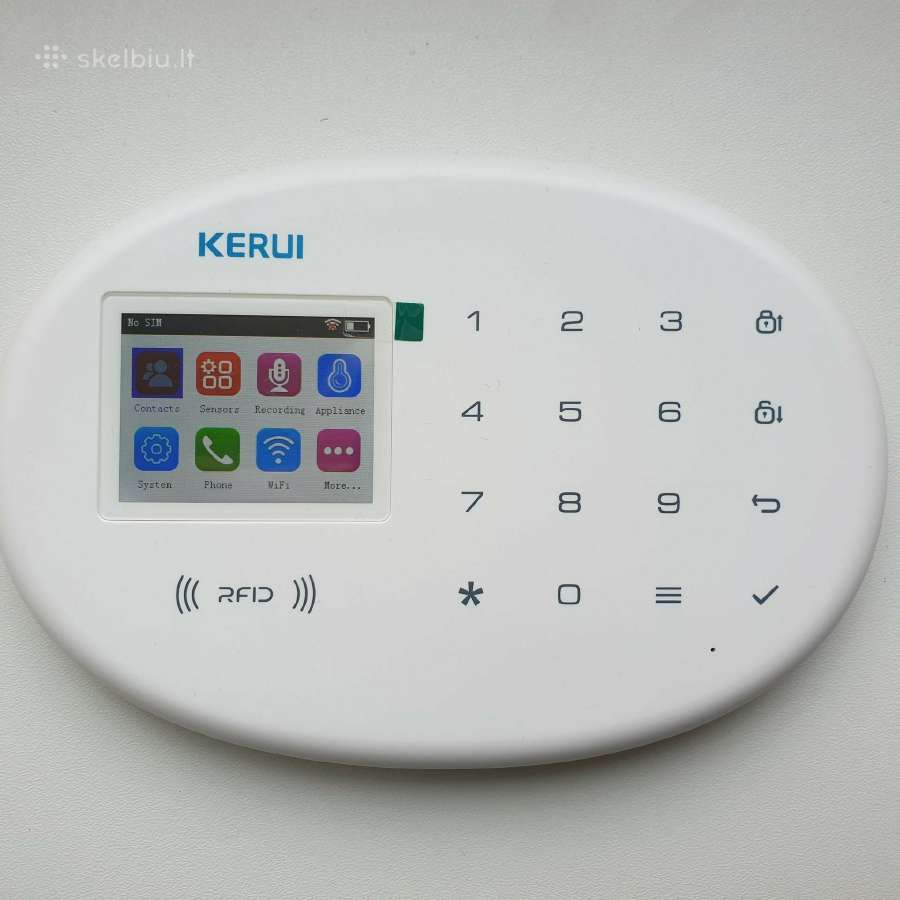 Gsm Signalizacija su LCD Ekranu ir WiFi - nuotraukos Nr. 14