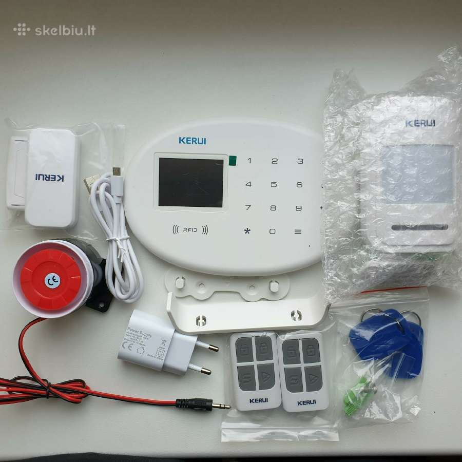 Gsm Signalizacija su LCD Ekranu ir WiFi - nuotraukos Nr. 6