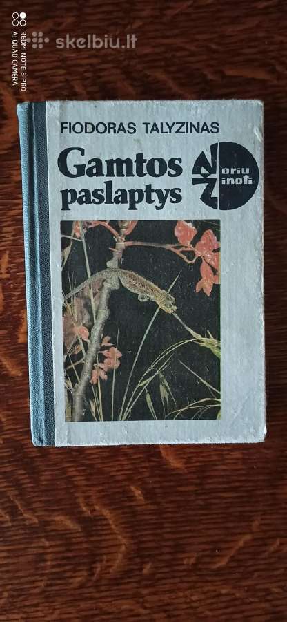 Parduodu knyga"gamtos Paslaptys"
