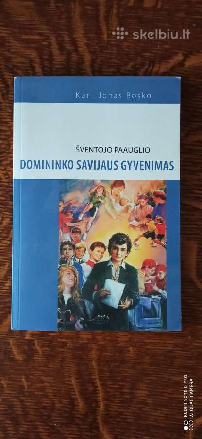 Parduodu knyga"domininko Savijaus Gyvenimas"