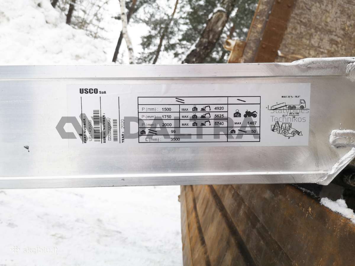 Užvažiavimo rampos, užvažiavimo trapai, ližės - nuotraukos Nr. 14